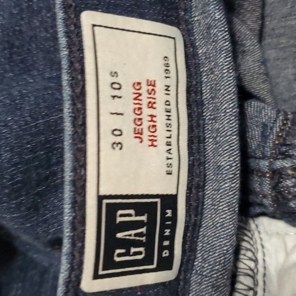 Gap Denim Jeans Womens Size 10 Short 10S Size 30 Blue Jegging High Rise … - Picture 12 of 14